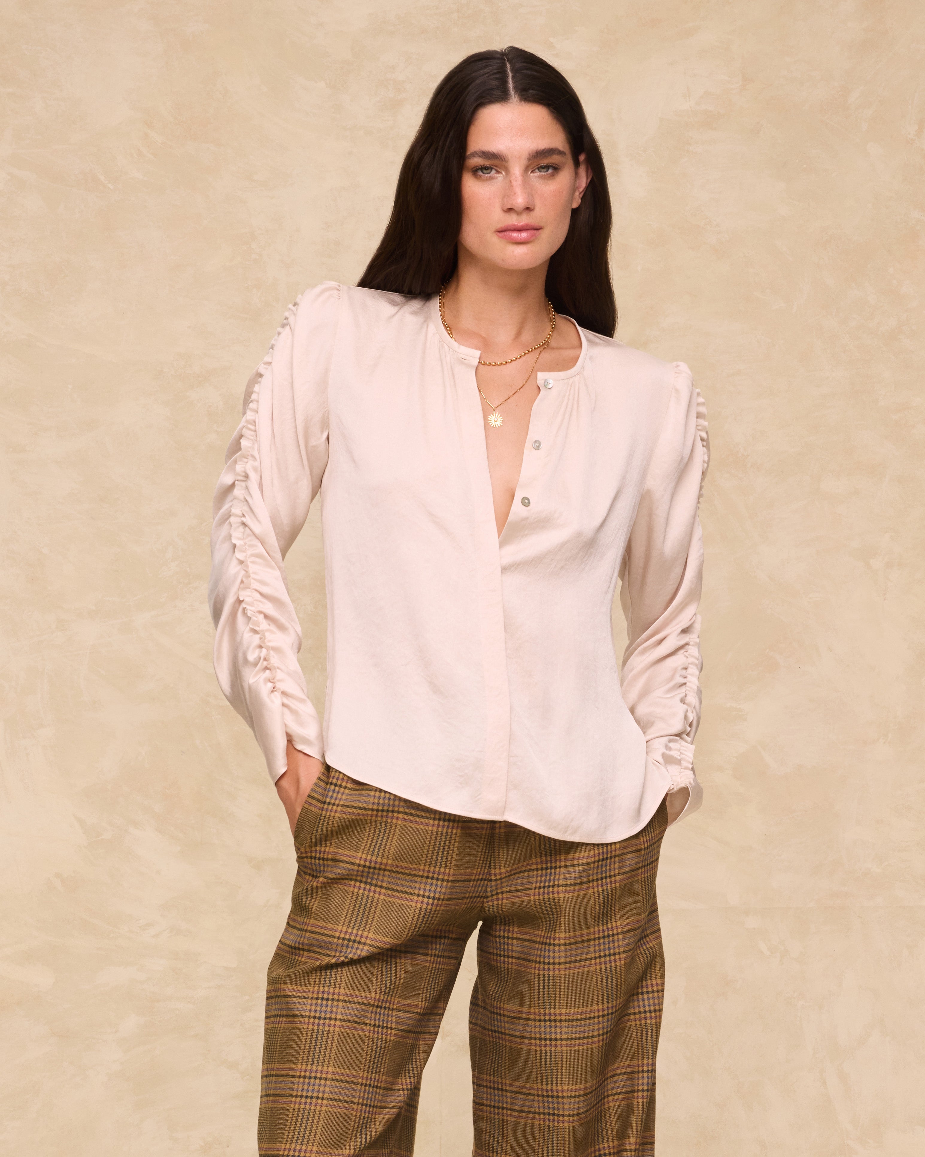 emm candy blouse ホワイト emm the shop (エム ザ ショップ)｜candy