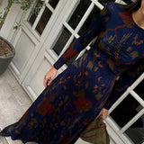 TANA | Floral Print Midi Dress