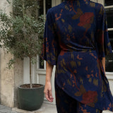 LUCY | Botanical Print Trousers