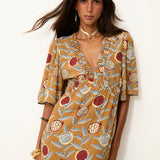 SAGEBRUSH | Mustard Long Dress