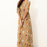 SAGEBRUSH | Mustard Long Dress