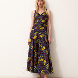 MORRIS | Blue Cotton Floral Dress