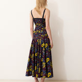 MORRIS | Blue Cotton Floral Dress