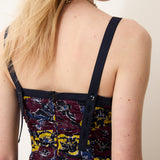 MORRIS | Blue Cotton Floral Dress