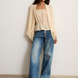 JAMIE | Pantalón Denim de algodón 100% de corte recto