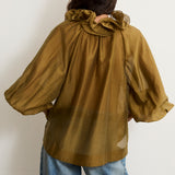 TULIPE | Ruffled Collar Blouse