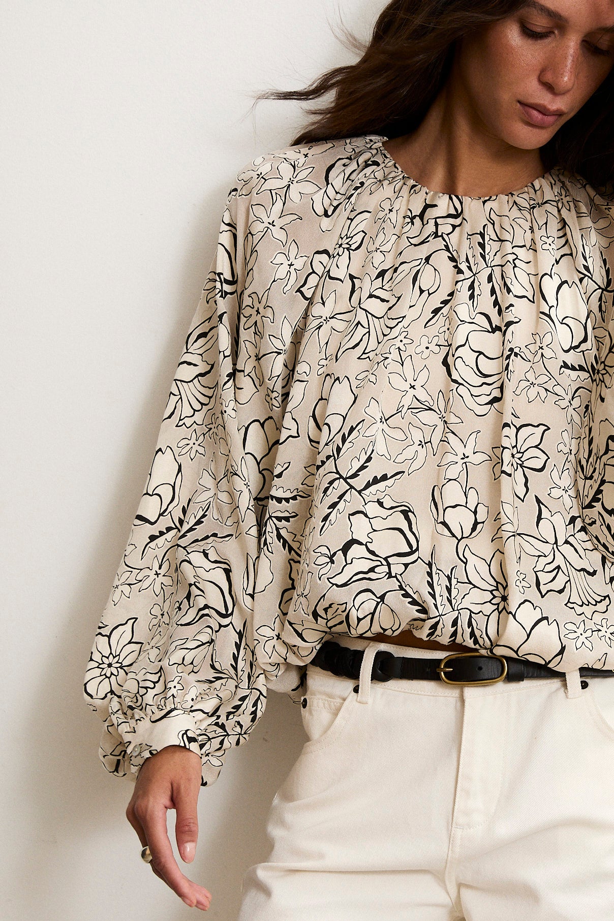 NICHOLASSA | Blusa con estampado floral