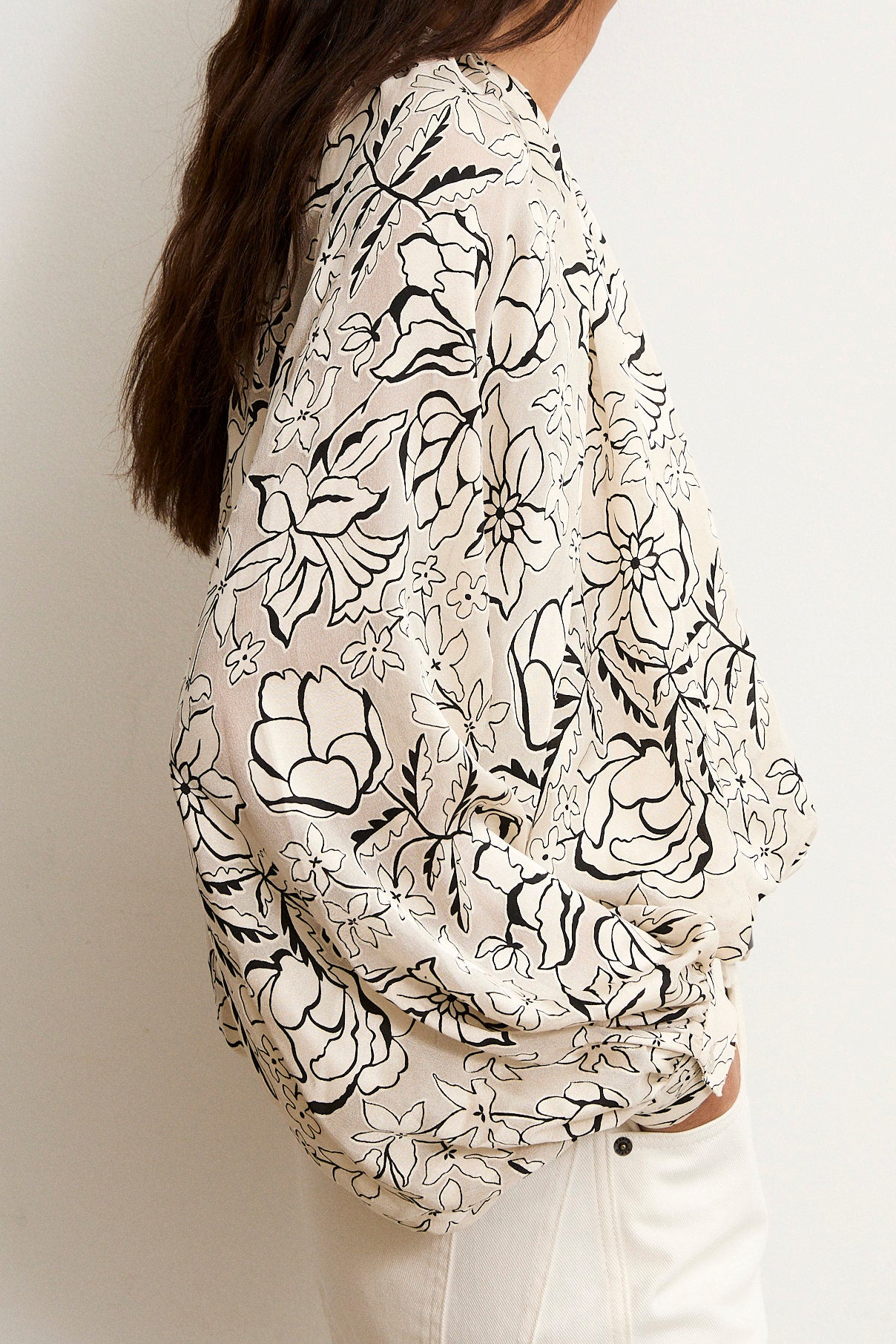 NICHOLASSA | Blusa con estampado floral
