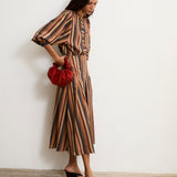 GYOSA | Jacquard Red Handbag