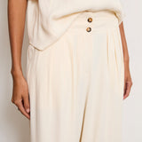 VALERIE | Pantalón fluido ecru