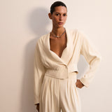 VALERIE | Blazer corto cruzado