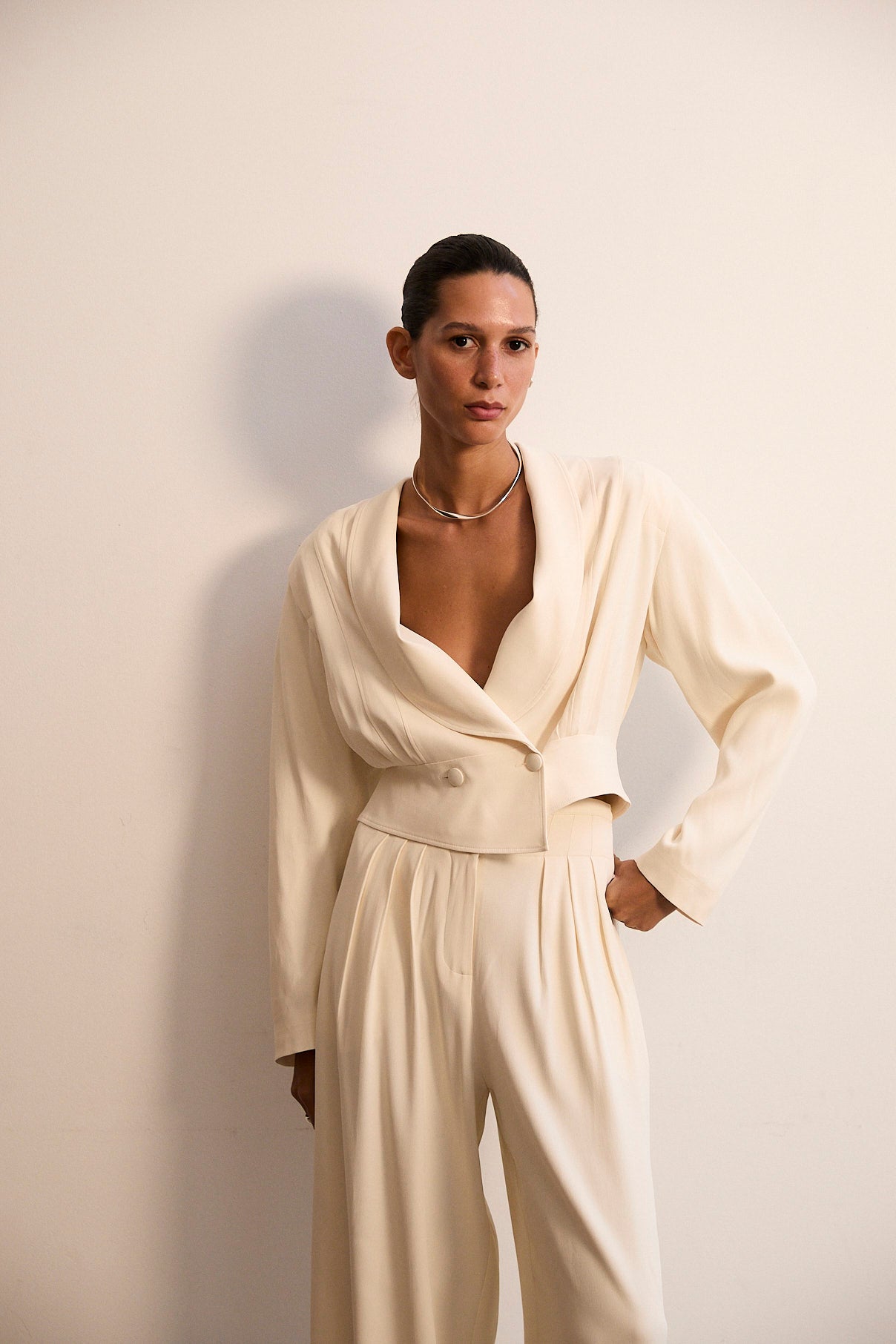 VALERIE | Blazer corto cruzado