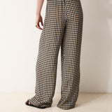 THYSSEN | Italian Fabric Wide-leg Trousers