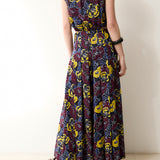 MORRIS | Cotton Floral Trousers