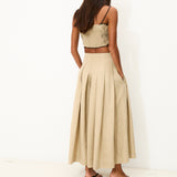 MORRIS | Ecru 100% Linen Trousers