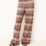 BRUNA | Burgundy Italian Fabric Trousers