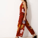 JUNA | 100% Linen High-Waisted Trousers