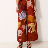 JUNA | 100% Linen High-Waisted Trousers