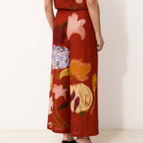 JUNA | 100% Linen High-Waisted Trousers