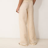 ROMINA | Top de color crudo de lino 100%