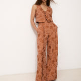 AMBER | Terracotta trousers