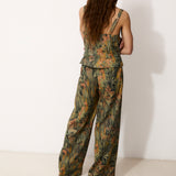 LINETTE | 100% Linen Printed Top