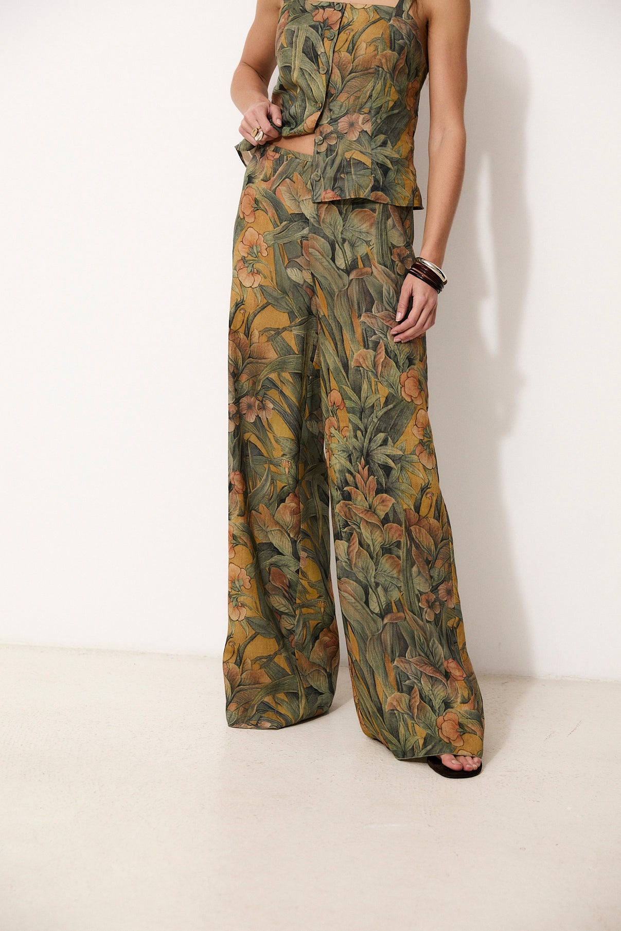 LINETTE | 100% Linen Fluid Trousers