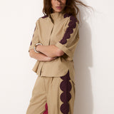 CANDY | Cotton Blouse with Hand Embroidery