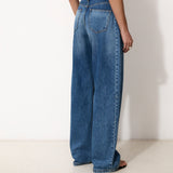 JAMIE | 100% Cotton Straight-leg Denim Trousers