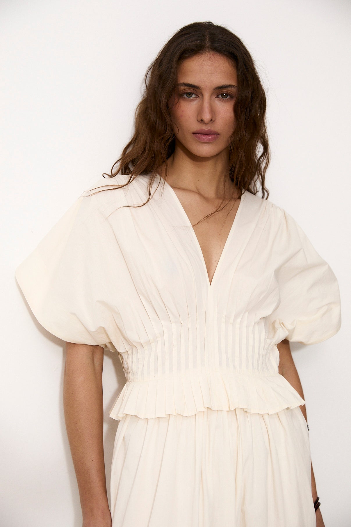 DREAM | 100% Cotton White Midi Dress