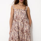 HANA | 100% Liberty Cotton Midi Dress