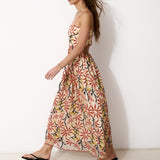 EMMA | Midi Dress with Artisanal Embroidery