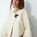 ODETTE | Beige Short Jacket