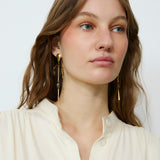 THYSSEN | Ecru Lightweight Cupro Blouse