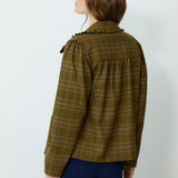FRANCINE | Mustard Check Jacket
