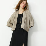 AMELIA | Gold Short Kimono