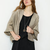 AMELIA | Gold Short Kimono