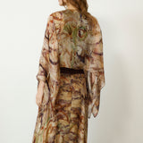 MARSIGLIA | Silk Cape with Digital Print