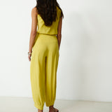 LEOPOLDA | 100% Silk Yellow Top
