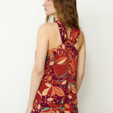 LOLA | Red Floral Top