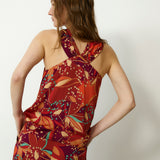 LOLA | Red Floral Top