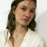 DAISY | Gold-Plated Statement Floral Earrings