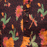 SCARLET | Multi Floral Cotton Midi Dress