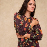 SCARLET | Multi Floral Cotton Blouse
