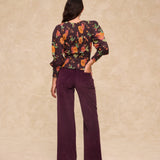 SCARLET | Multi Floral Cotton Blouse