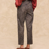 OLIVIA | Leopard Print Trousers