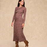 MARISSA | Rust Multi Print Skirt