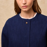 LEVI | Indigo Blue Cotton Jacket