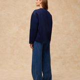 LEVI | Indigo Blue Cotton Jacket