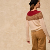 PALOS | Textured Golden Brown Cotton Trousers